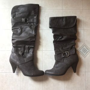 Charolette Russe heeled boots